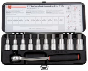 Würth Набор торцевых ключей 1/2 Assortimenti chiavi a bussola 096513 110