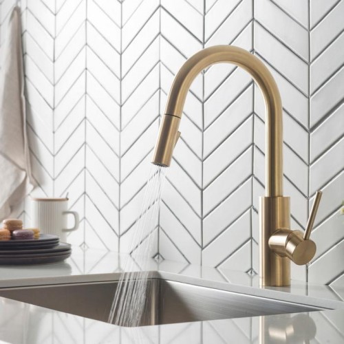 Кухонные смесители Olletto KPF-2620BB латунь krausru  - Вид №13