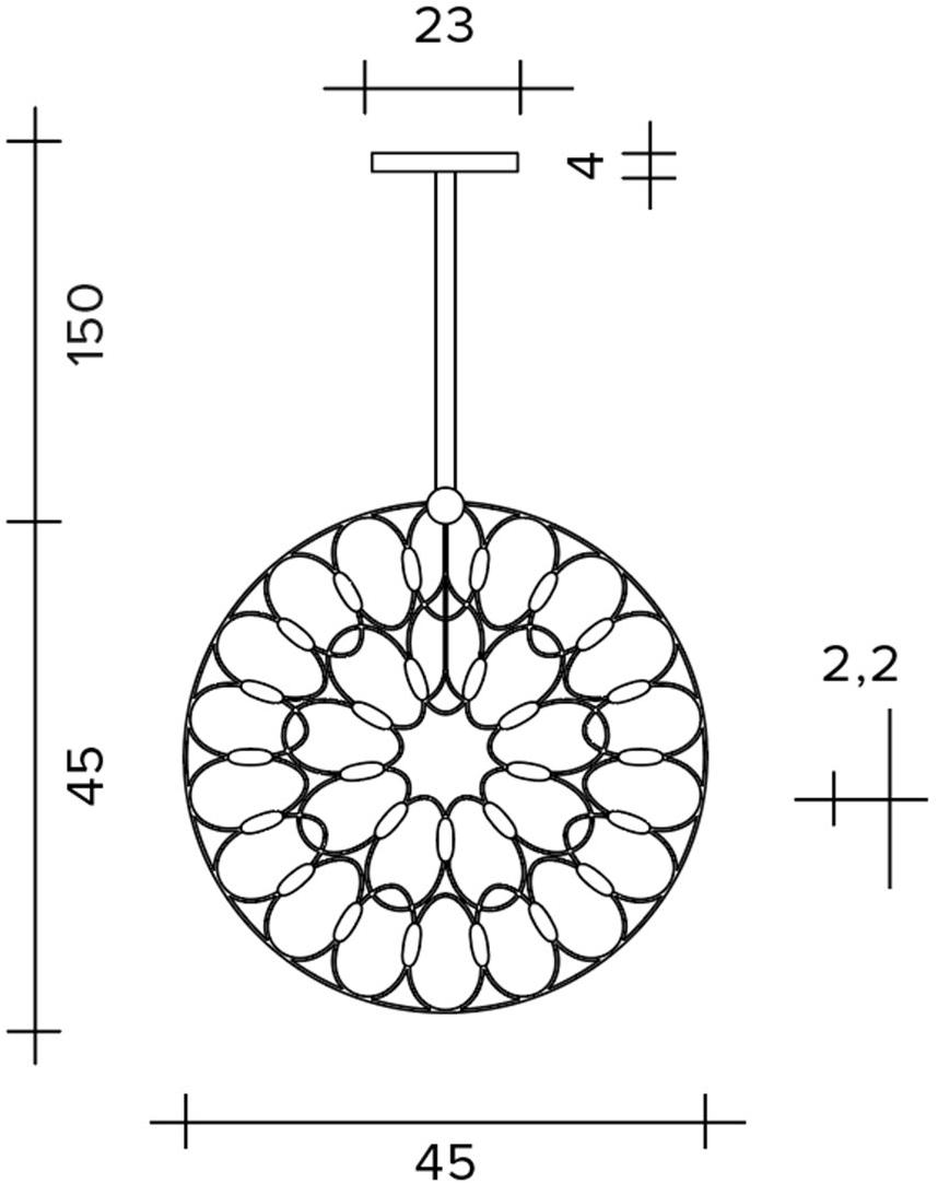 Urban Светодиодный подвесной светильник из стали Lafra sun-id-1405414 - Вид №7