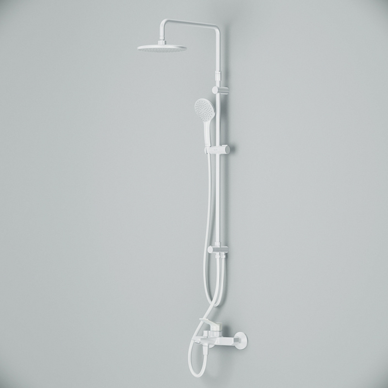 F43885A14 набор 2в1: см-ль д/ванны/душа верхний душ d 220 мм ручн.душ 110 мм 1 ф-ция душев AM.PM X-Joy  - Вид №5