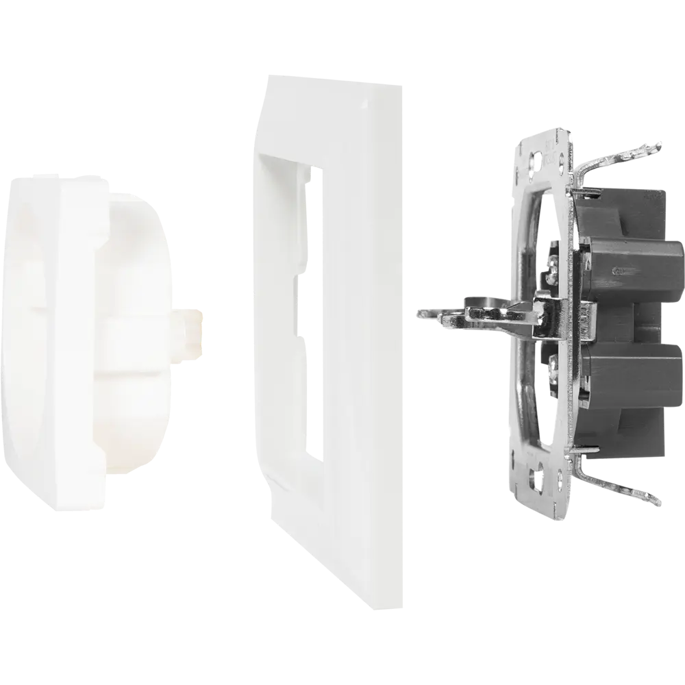Двойная розетка WERKEL с заземлением для безопасного подключения техники 82125397 Встраиваемые механизмы STLM-0019724 - Вид №6
