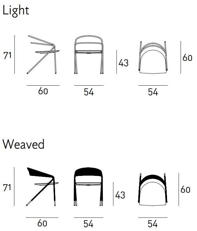 Living Divani Стул из стали sun-id-1433986 - Вид №4