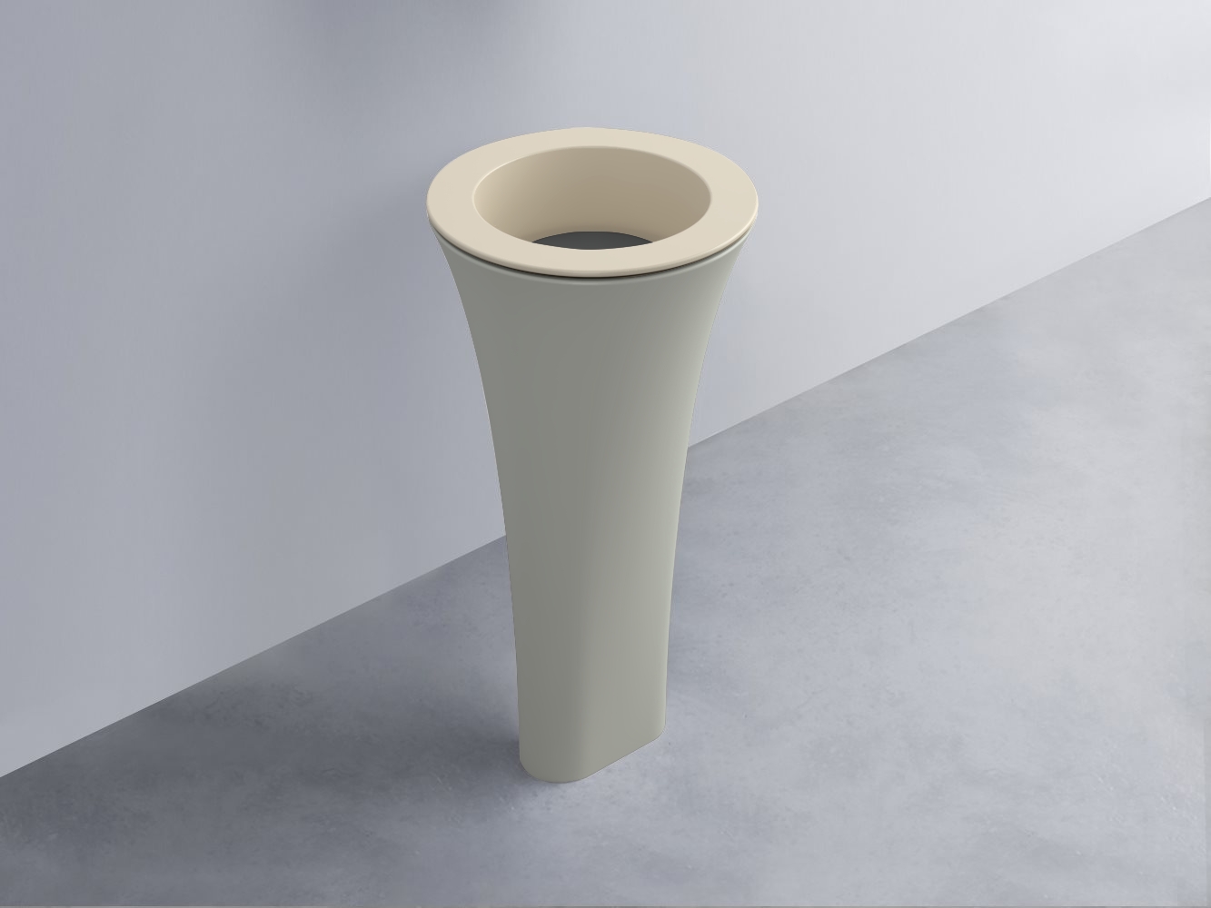 AMLA45-LN+AMPILT-CM+AMCOLT-PM Раковина Amedeo Tondo отдельностоящая cielo Enjoy + Amedeo Ceramica Cielo