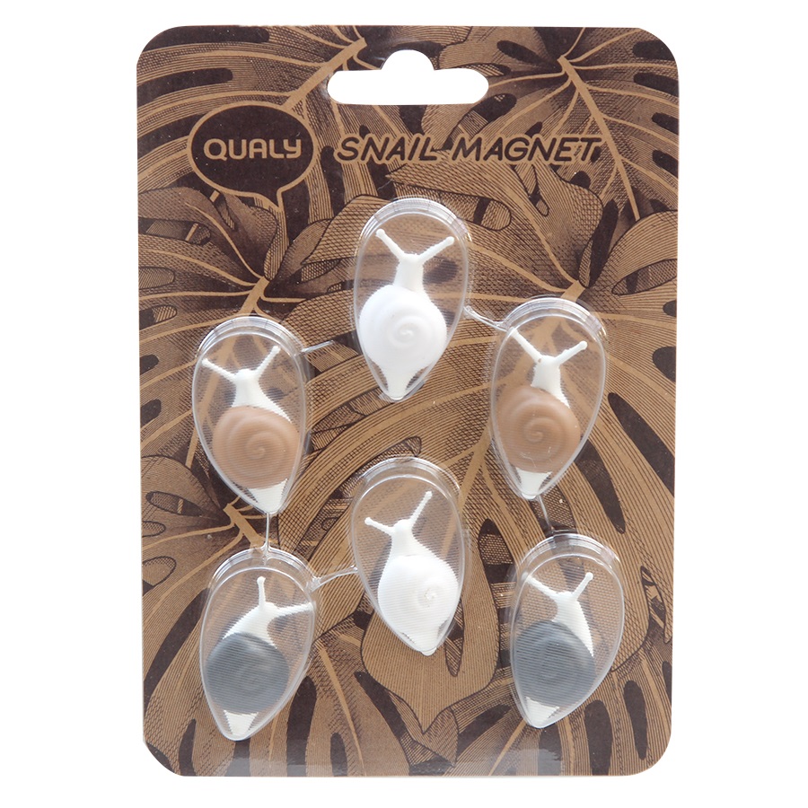 QL10289-MX Магниты snail, 6 шт. Qualy  - Вид №6