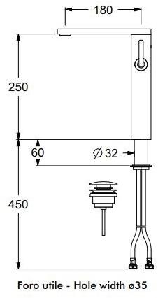 GUGLIELMI Смеситель для умывальника, однорычажный Gzero sun-id-1378609 - Вид №44