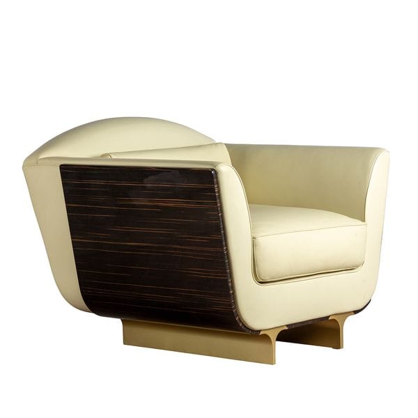 Кресло белое объемное Emozioni UNICO ДИЗАЙНЕРСКИЕ 249055 Белый  - Вид №2