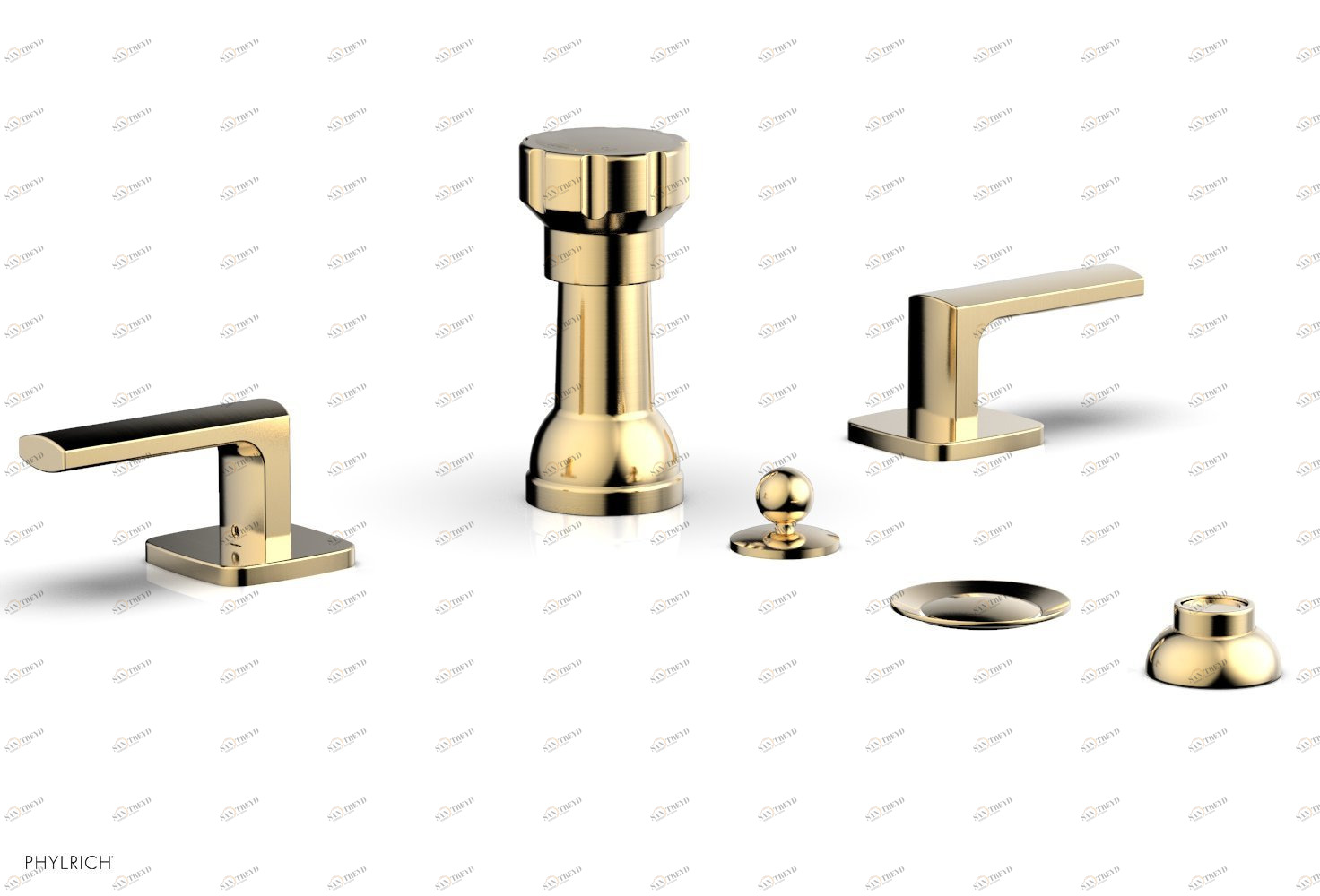 Смеситель для биде RADI Phylrich  181-61-026 Satin Brass 