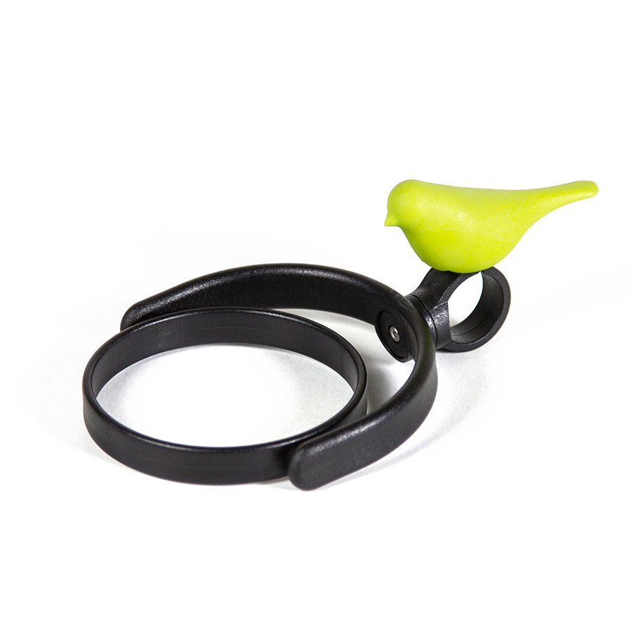 QLX20010-GN Держатель для стаканов bird, зеленый Qualy 