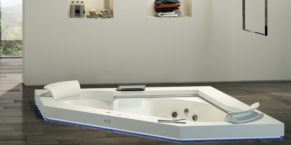 Ванна встроенная с гидромассажем "TOP" Aura Corner 160 9F43-471 Jacuzzi 9F43471 - Вид №4