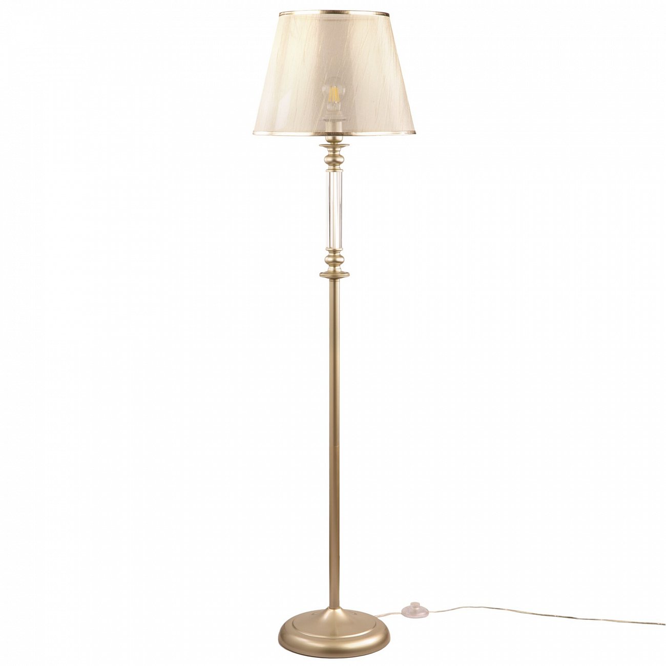 Торшер золотой Ksenia FR2539FL-01G FREYA CLASSIC 00-3957091 Золото - Вид №2