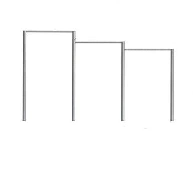 Турник тройной перекладина (нерже) Sportpremier sun-id-2068929