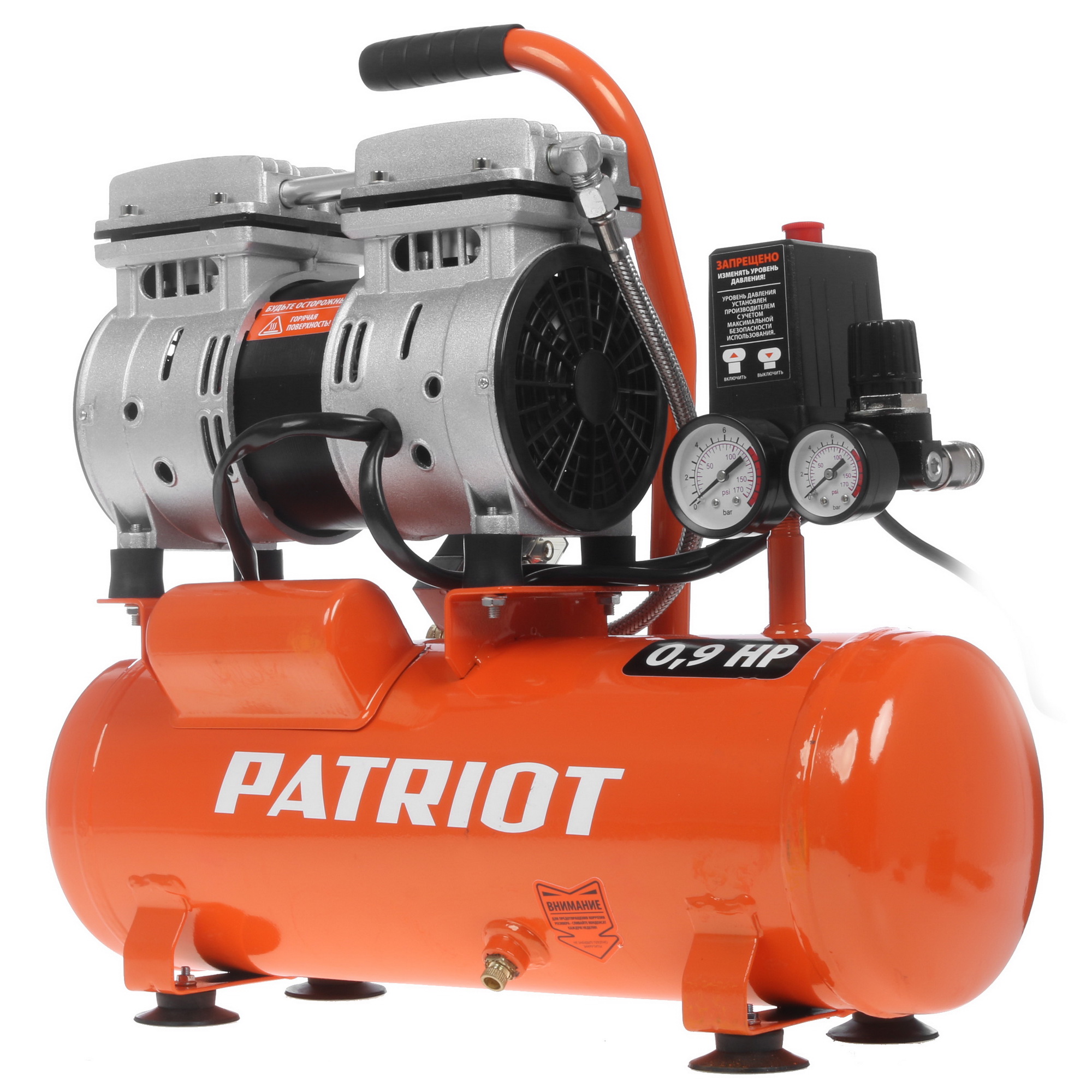 Компрессор поршневой безмасляный Patriot WO 10-120 1229105 STDN-0082492