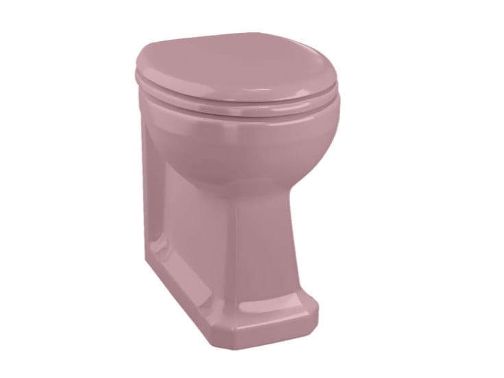 Компактный туалет в напольном стекле Burlington На заказ ARCH-00120378 - Вид №1