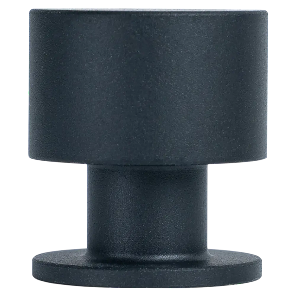 Ручка-кнопка Лион 24 мм черная матовая для мебели 89427486 Santreyd STLM-1581430 - Вид №1