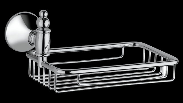 TM134 Мыльница в ванную, подвесная, сетчатая, латунная bagno&associati TEMPO Bagno & Associati