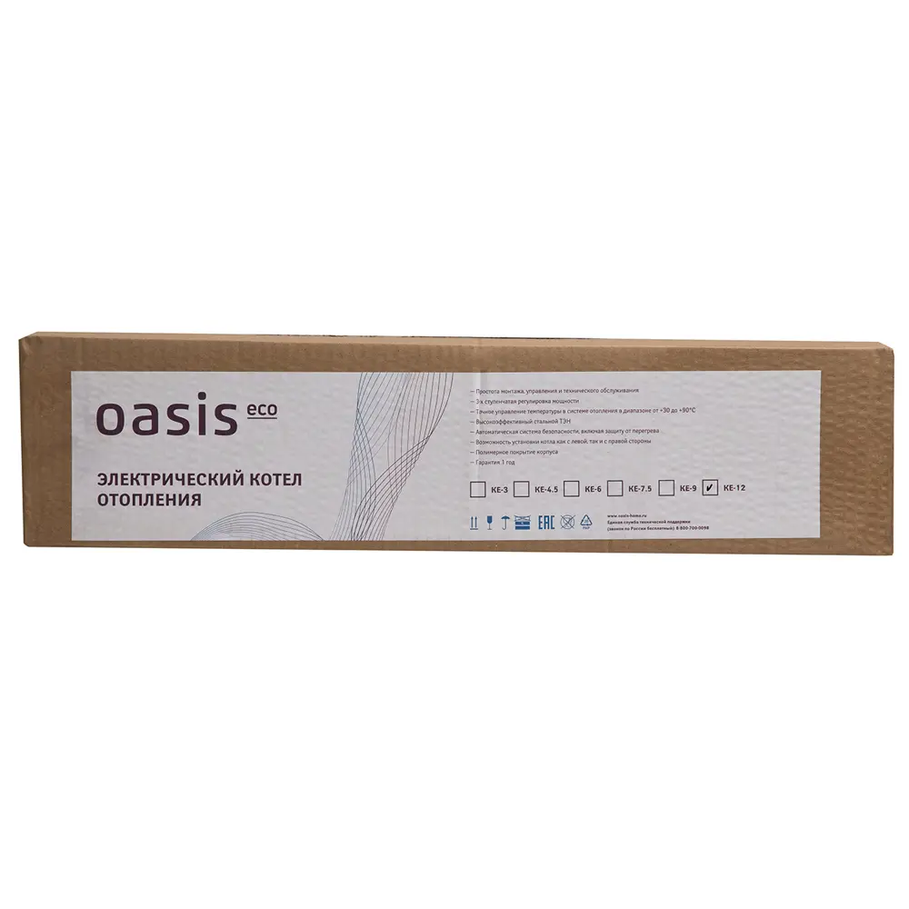 Электрический котёл Oasis Eco KE-12 для эффективного отопления помещений 86256551 STLM-0940498 - Вид №10