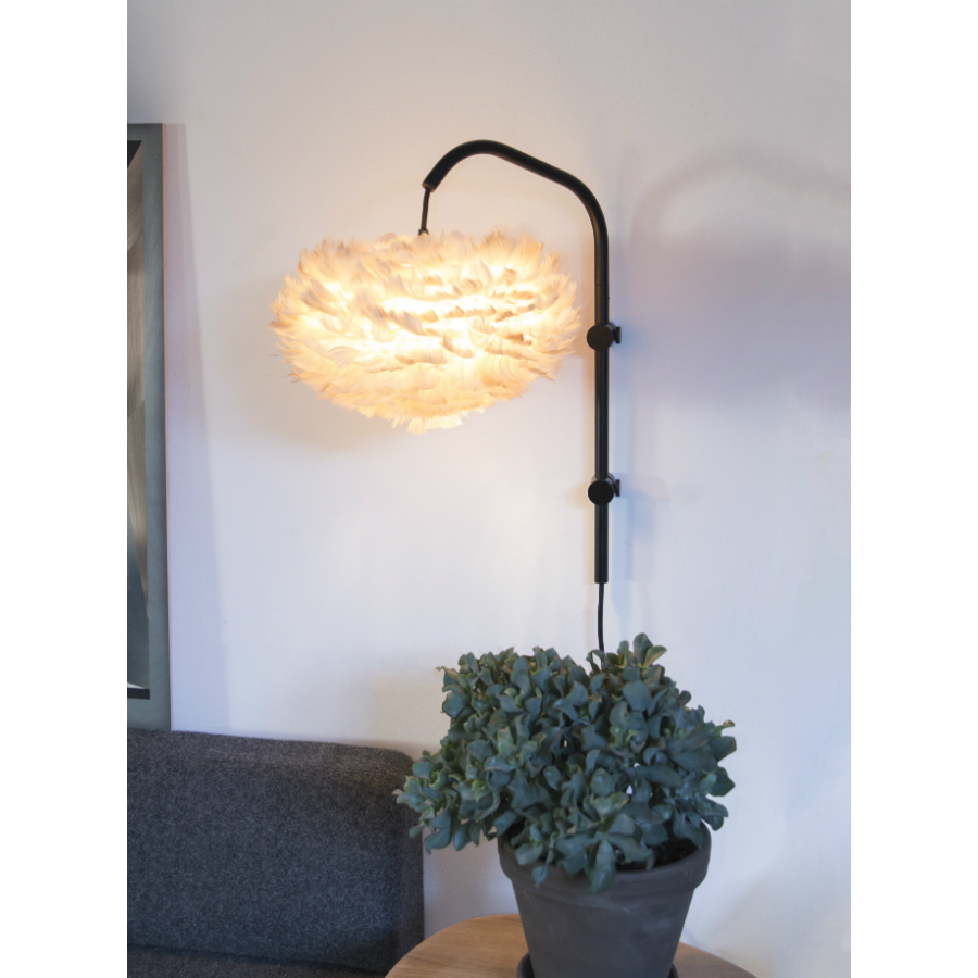 4151 Основание для бра willow mini wall hanger black h 50 cm UMAGE  - Вид №2