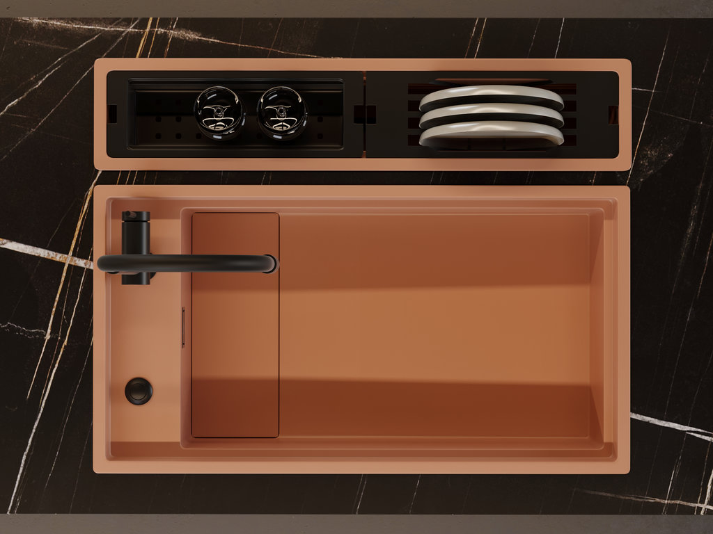 Кухонная мойка Kinaru Pro 86-U/I CN OMOIKIRI 4997025 - Вид №4