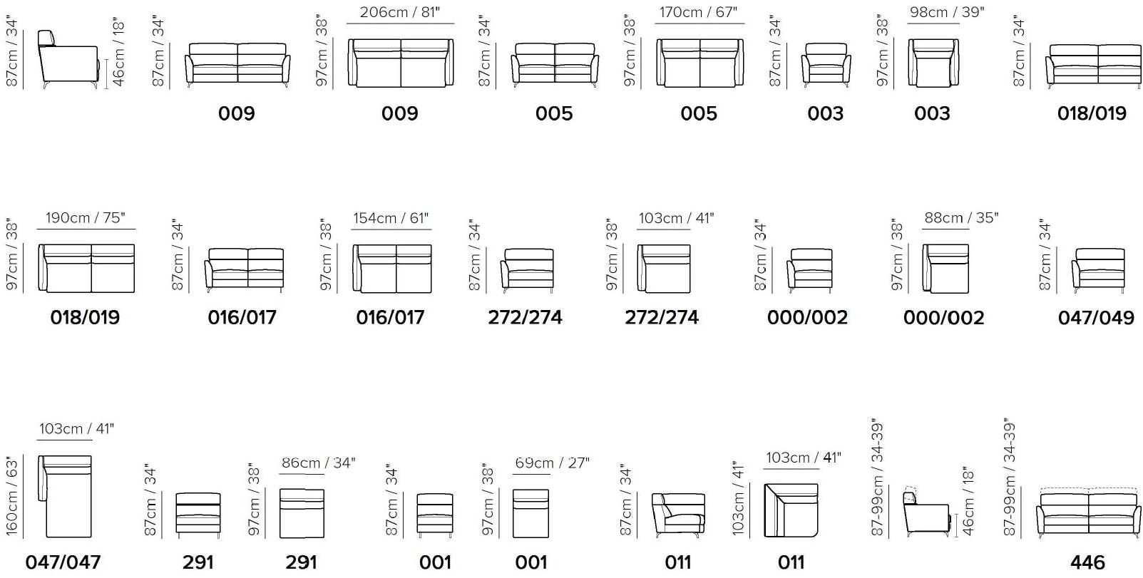 Natuzzi Кожаный диван Recliner Stan sun-id-1409529 - Вид №3