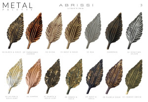 Металлическая люстра