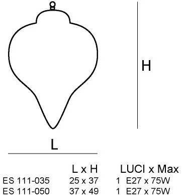 Siru Подвесной светильник из муранского стекла Goccia sun-id-1419652 - Вид №4