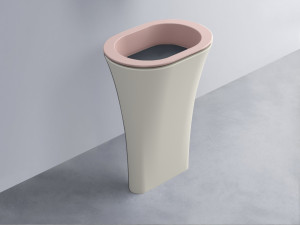 AMLA65-CP+AMPILO-BA+AMCOLO-TL Раковина Amedeo Ovale отдельностоящая cielo Enjoy + Amedeo