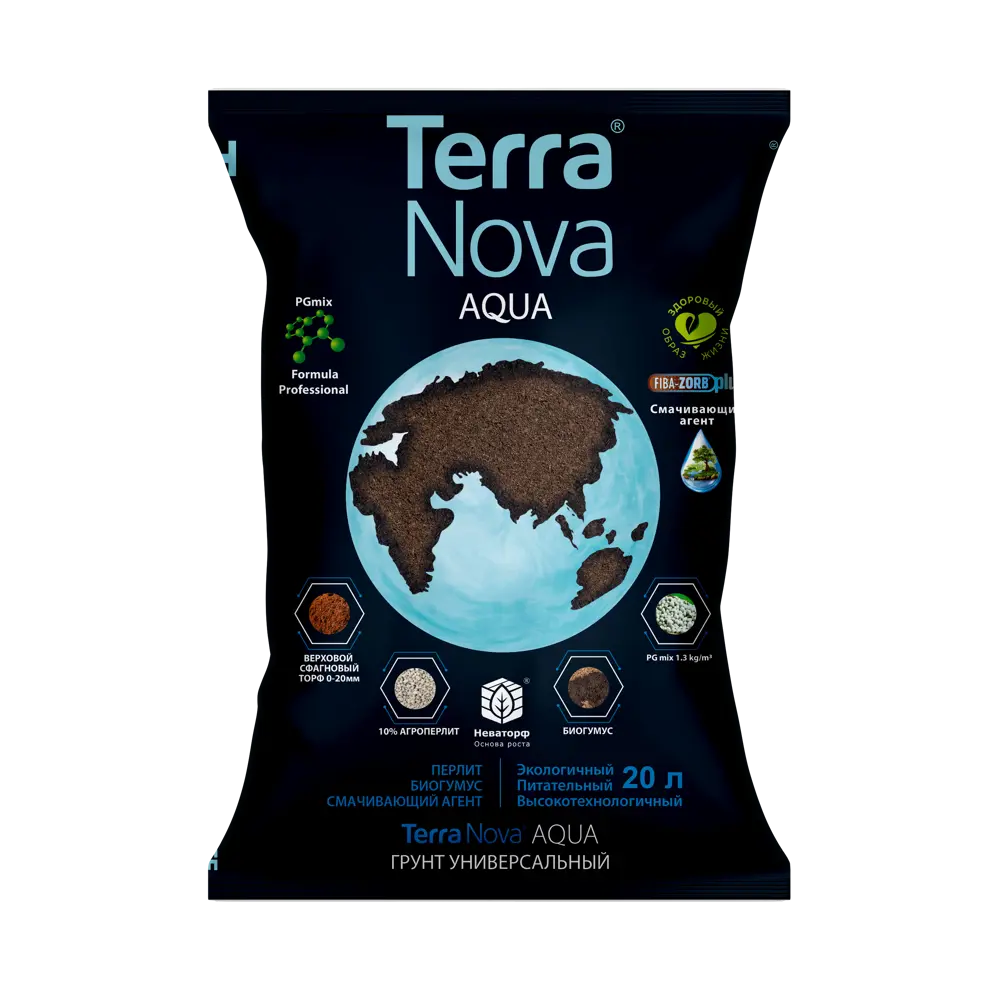 Грунт Terra Nova Аква универсальный 20 л 89355829 STLM-2117482 TERRA VITA 