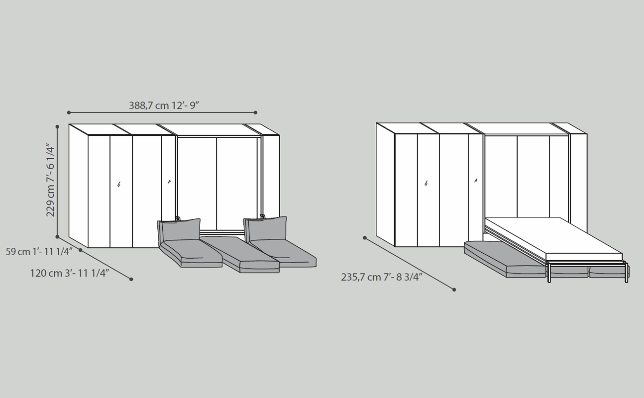 Композиция из модулей  TUMIDEI 254  - Вид №2