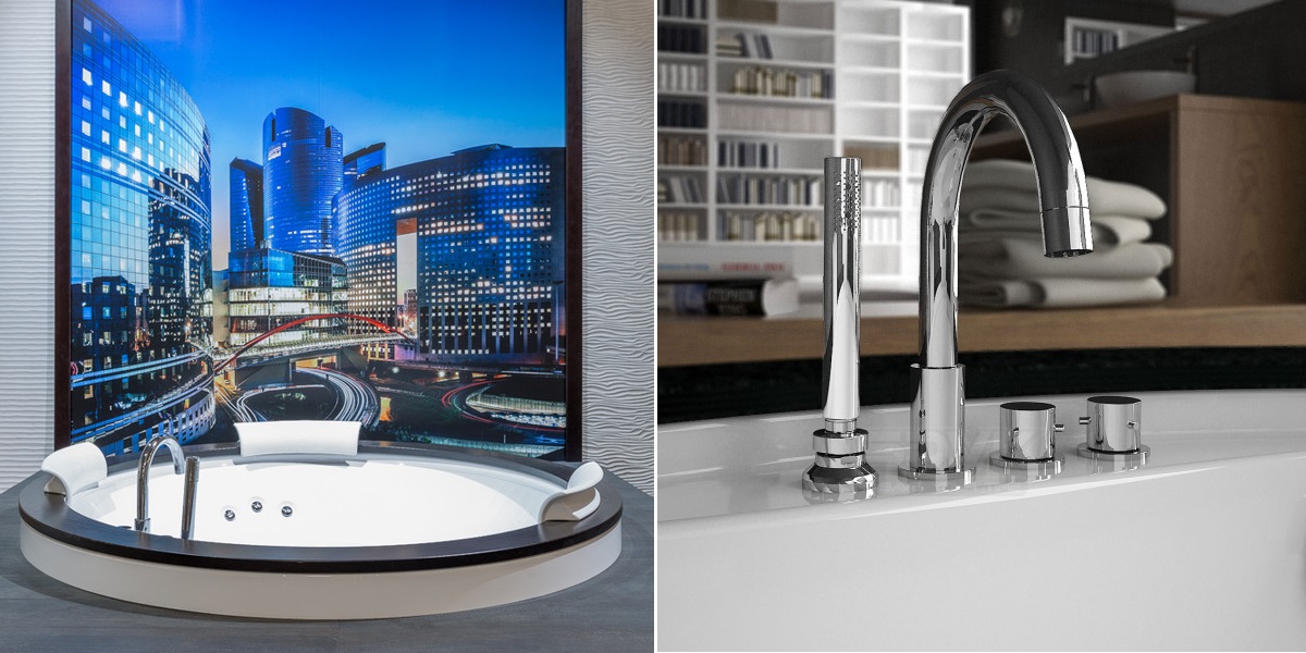 Ванна встроенная с гидромассажем "TOP" Nova 9F43-540 Jacuzzi 9F43540 - Вид №1