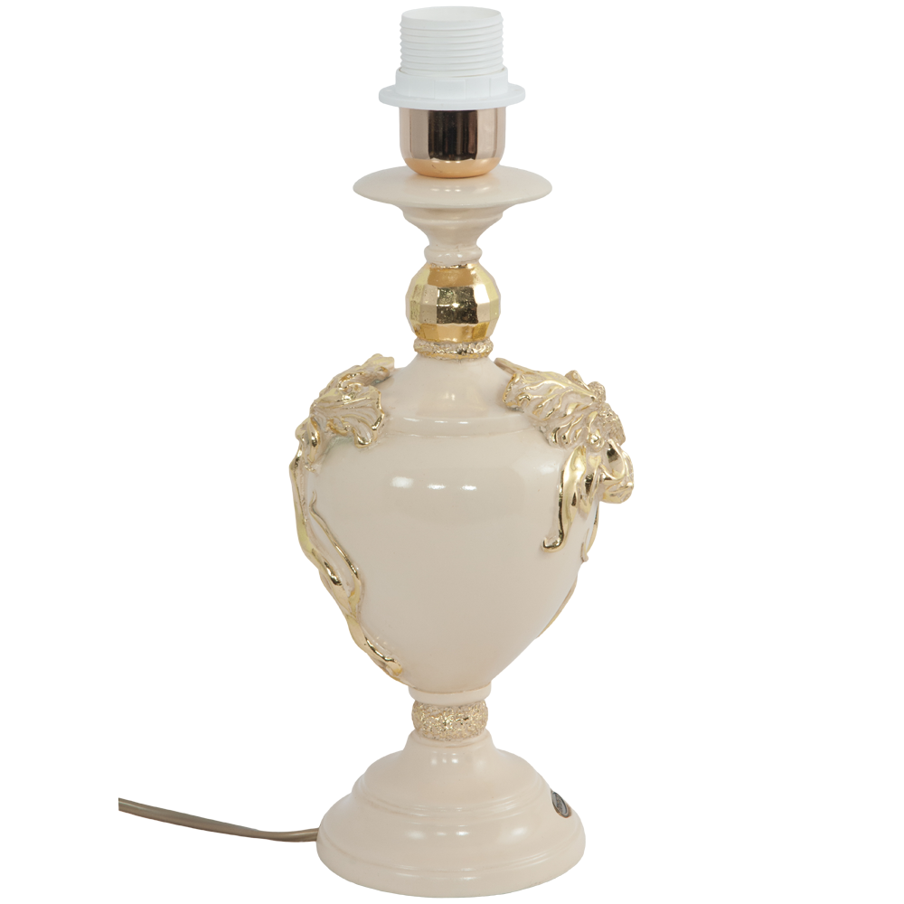 32139,34057 Настольная лампа Флер де Лис Айвори Тюссо Амарант BOGACHO 4627174555097, 4627138151082 - Вид №3