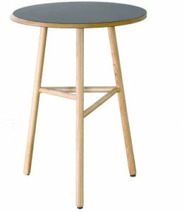 Bedont Высокий круглый деревянный стол Fizz