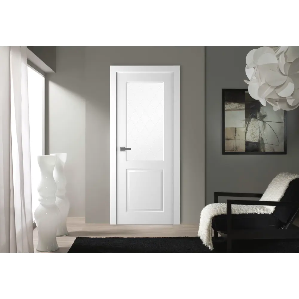 BELWOODDOORS Межкомнатная дверь Австралия с остеклением - элегантный классический дизайн 82338240 STLM-0024870 - Вид №4