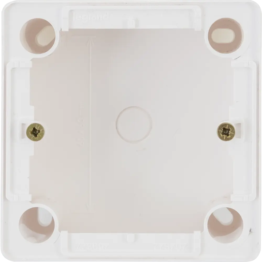 Коробка распределительная Cariva для наклонного монтажа, 36 мм, цвет белый legrand STLM-2073146