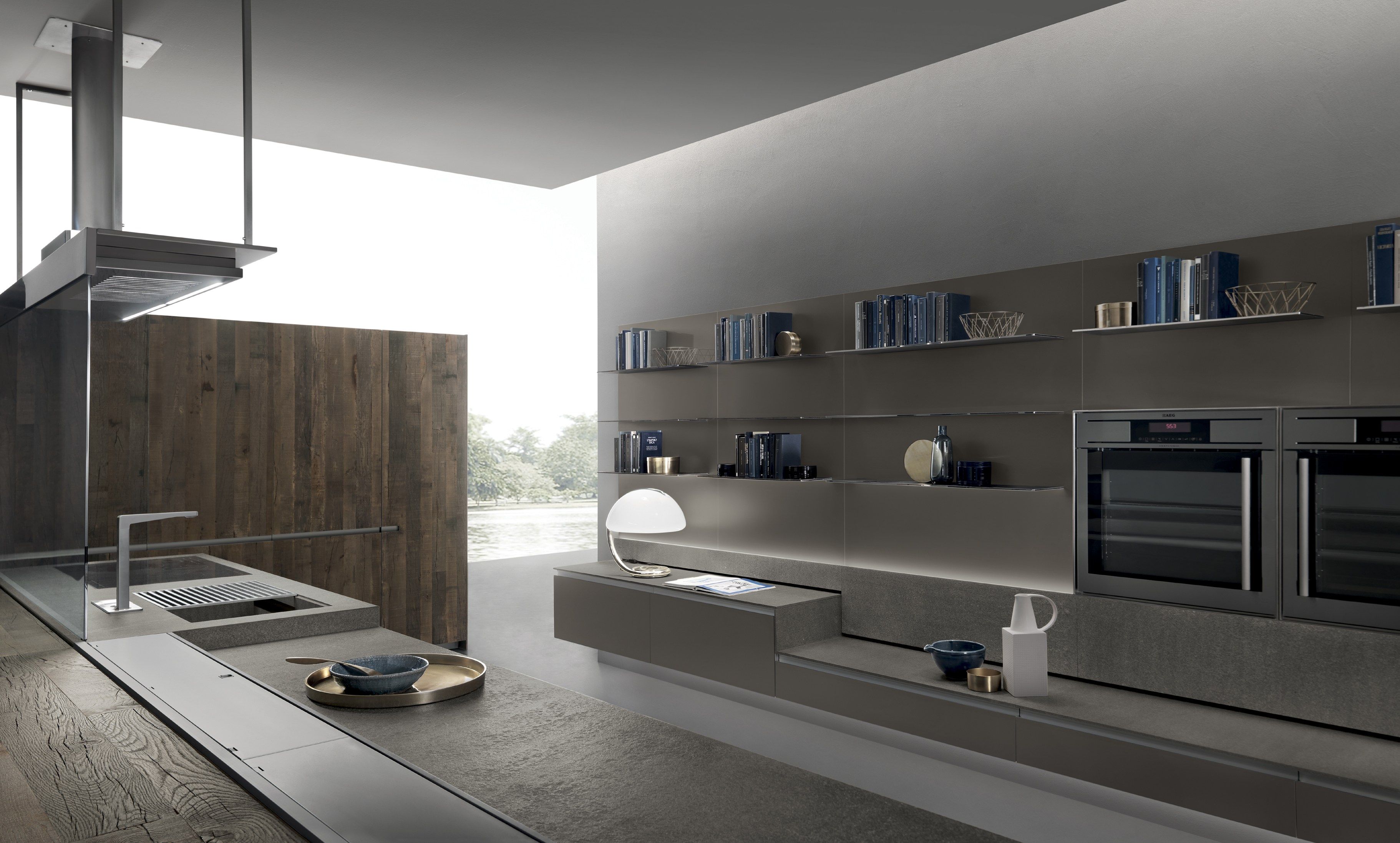 Каменная кухня с островом ERNESTOMEDA Icon ARCH-00060616 - Вид №6