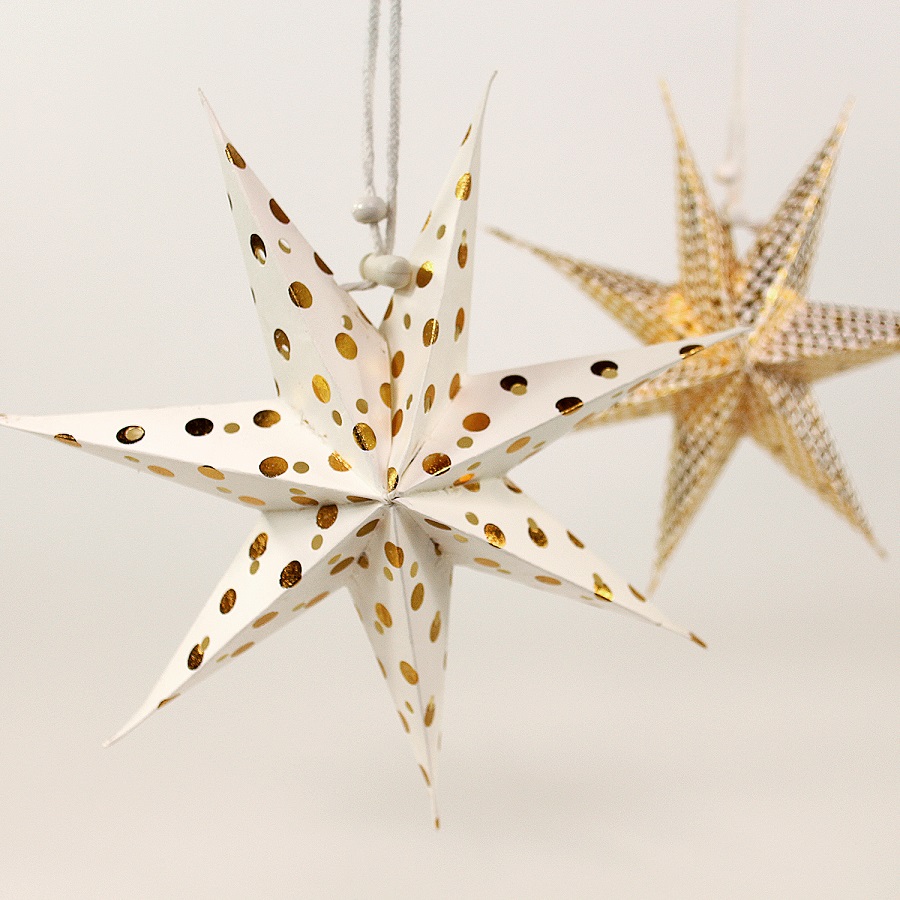 Набор декоративных елочных украшений Stars, 6 шт Enjoyme ENNY0068 - Вид №2