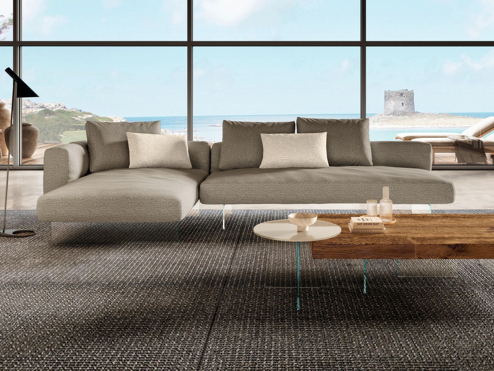 Ткань диван Lago Air ARCH-00091635 - Вид №1