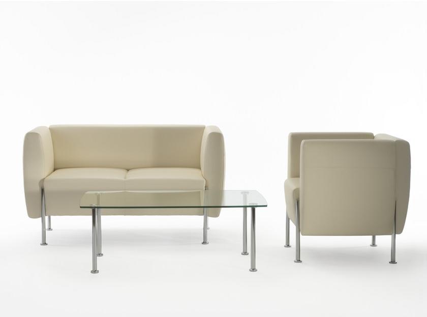 ROSSIN Стеклянный журнальный столик по контракту Alea sun-id-1461664 - Вид №1