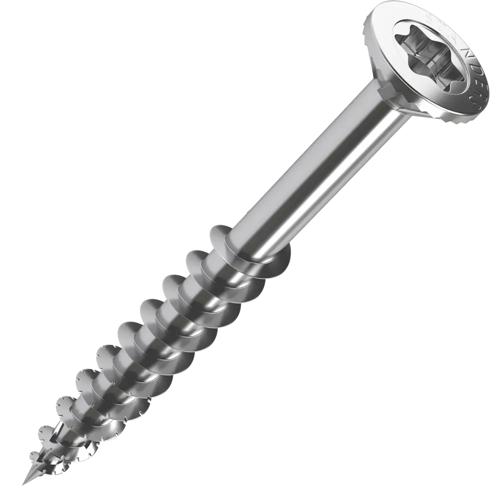 Саморезы для деревянного домостроения STANDERS T-TAP оцинкованные 6x140, 6 штук STLM-2201925