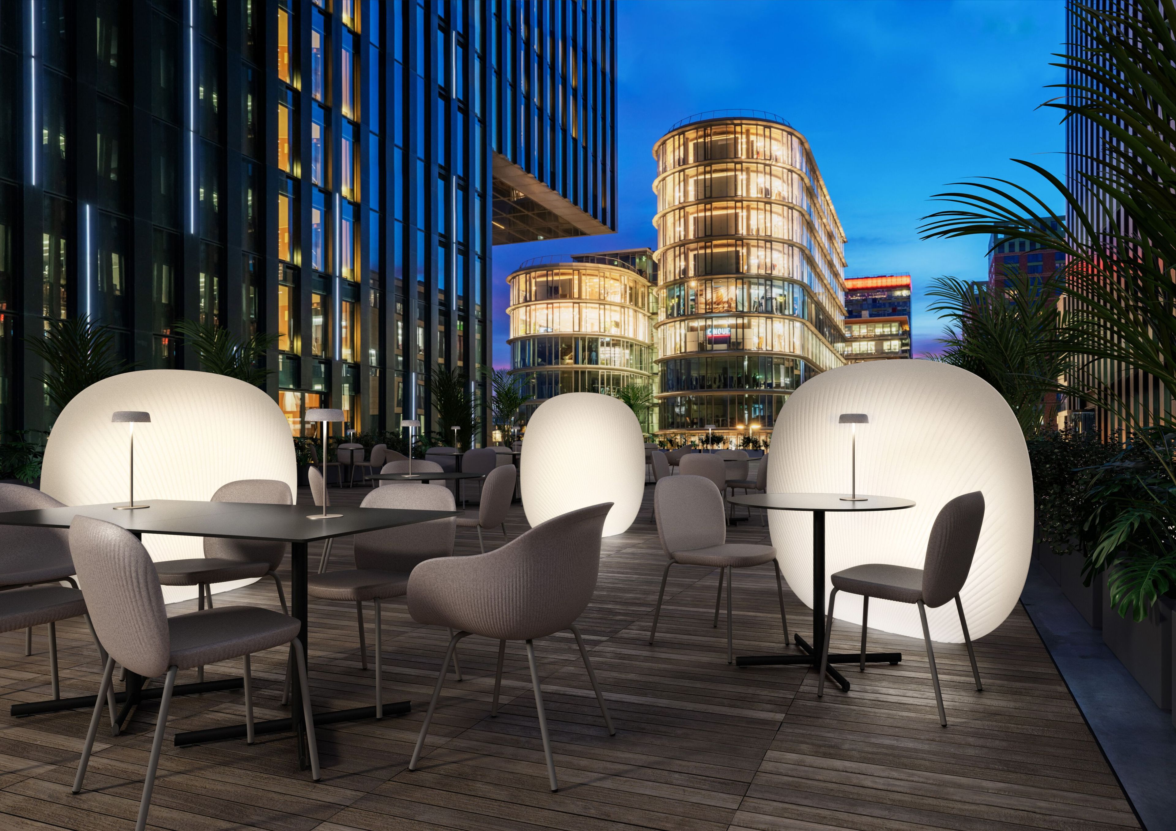 Штабелируемый стул из полиэтилена PLUST Fade ARCH-00095322 - Вид №12