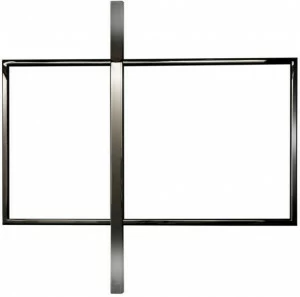 VeniceM Настенный светодиодный светильник из никеля с диммером Mondrian