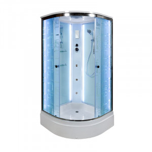 L 902 R N без крыши Душевая кабина DETO Серия L