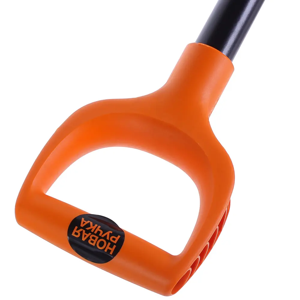 Лопата совковая Fiskars SolidTM 127 см сталь, с черенком STLM-2151455 - Вид №3