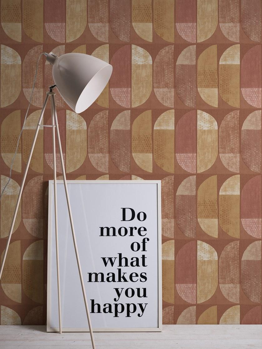 Моющиеся флизелиновые обои с геометрическим рисунком Geo nordic 375317 Santreyd - Вид №2