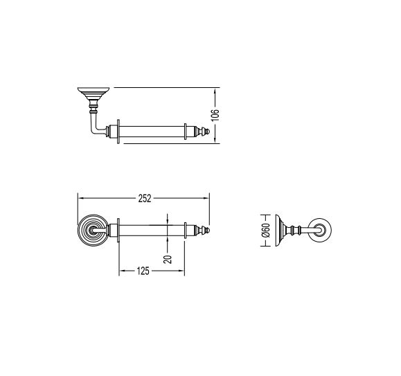 Бумагодержатель / Chelsea Devon&Devon sun-id-373369 - Вид №2