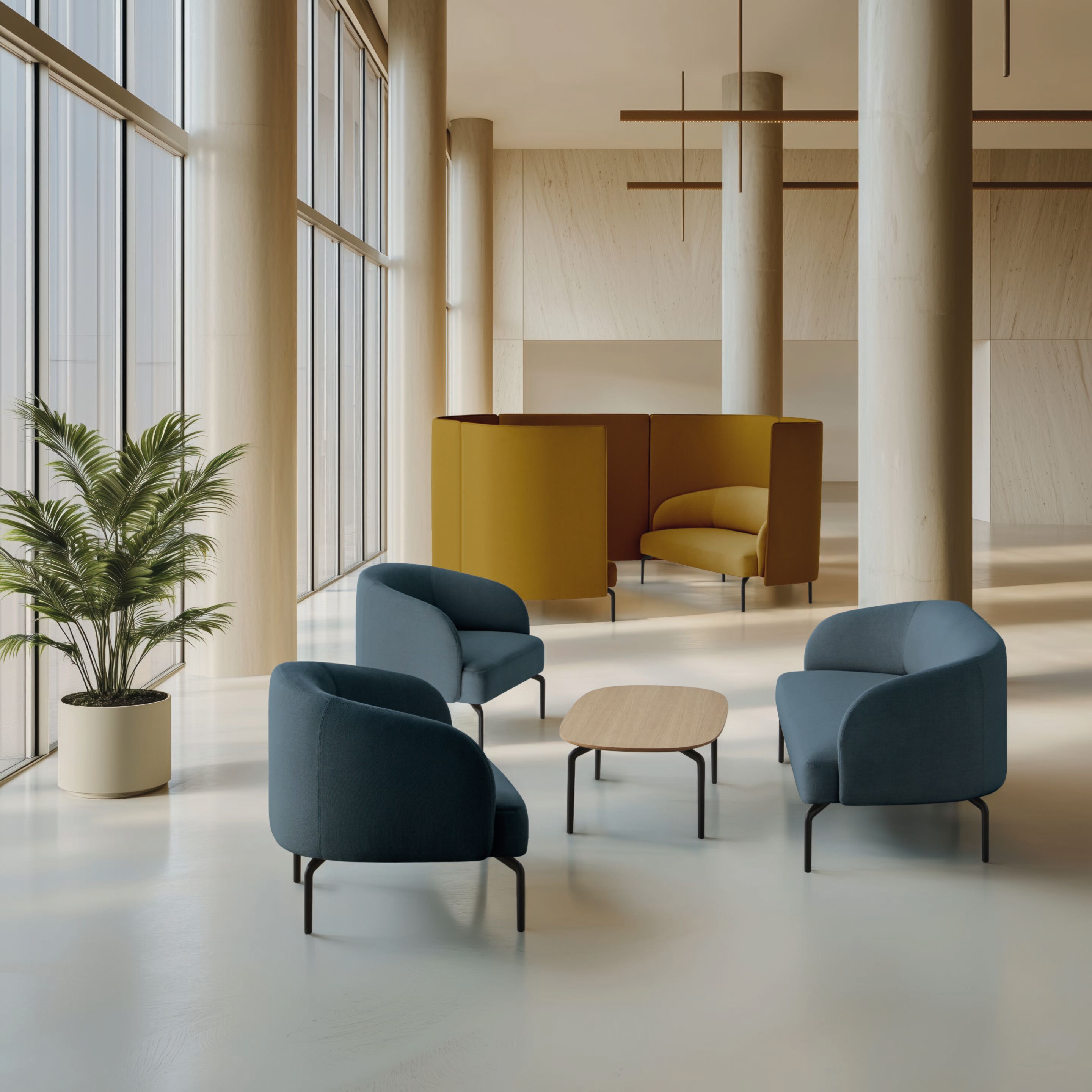 Деревянный низкий овальный журнальный столик INCLASS Kern ARCH-00068083 - Вид №11