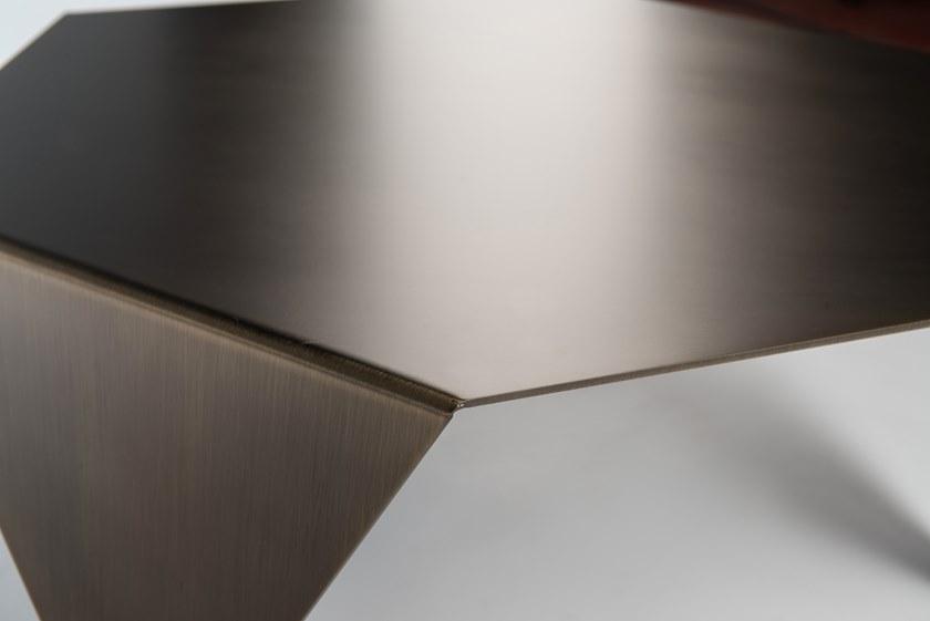 VGnewtrend Низкий шестиугольный металлический журнальный столик sun-id-1480694 - Вид №4