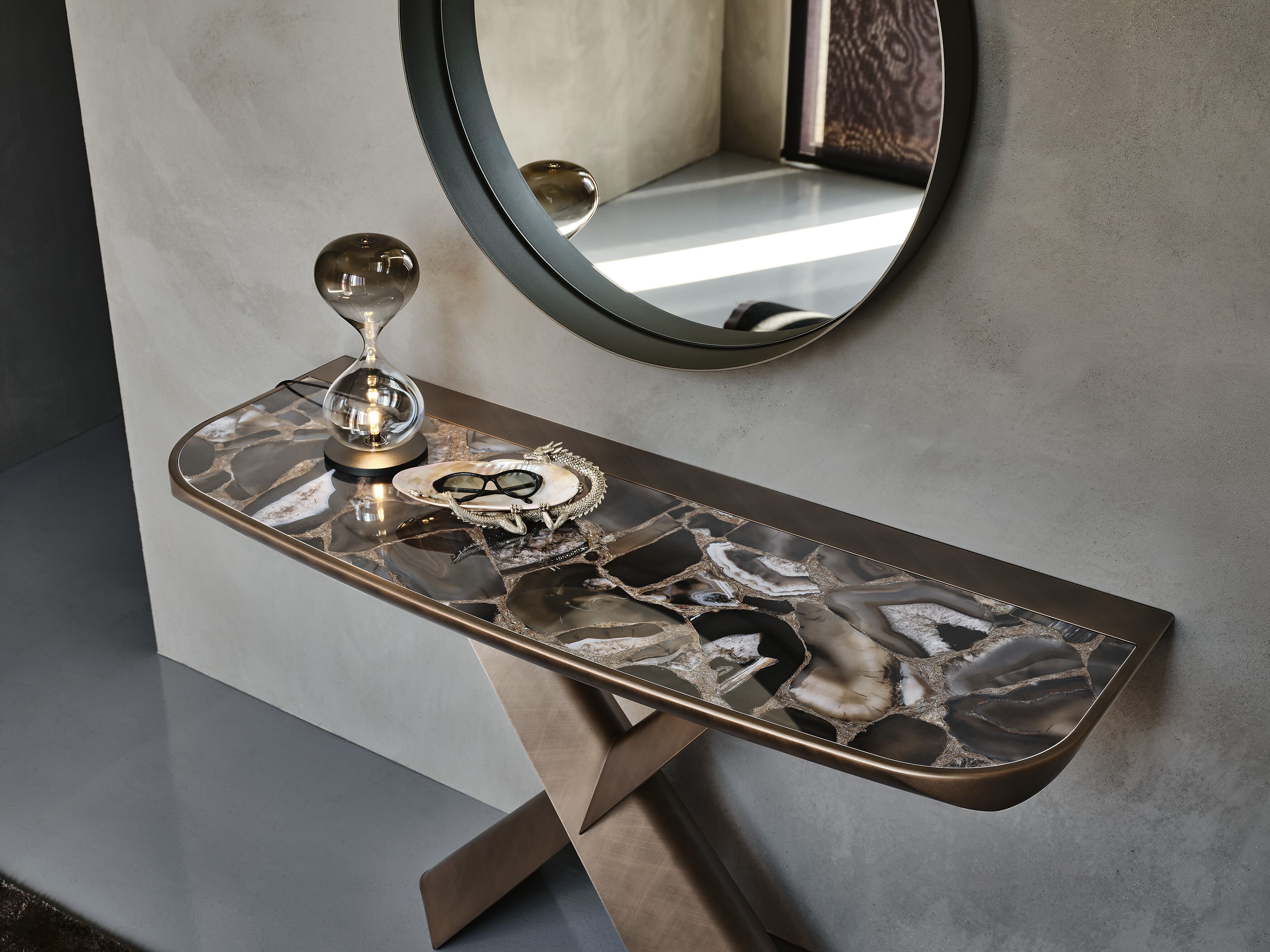 Керамическая консоль полумесяца Cattelan italia TERMINAL KERAMIK PREMIUM ARCH-00037664 - Вид №14