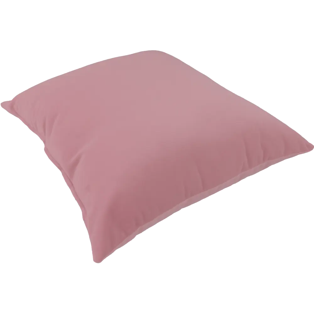 Подушка Бархат 40x40 см цвет пыльная роза LINEN WAY STLM-2036285 - Вид №1