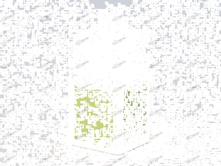 DIMCAR Низкая кашпо для общественных мест из оцинкованной стали Cubik G489-bis