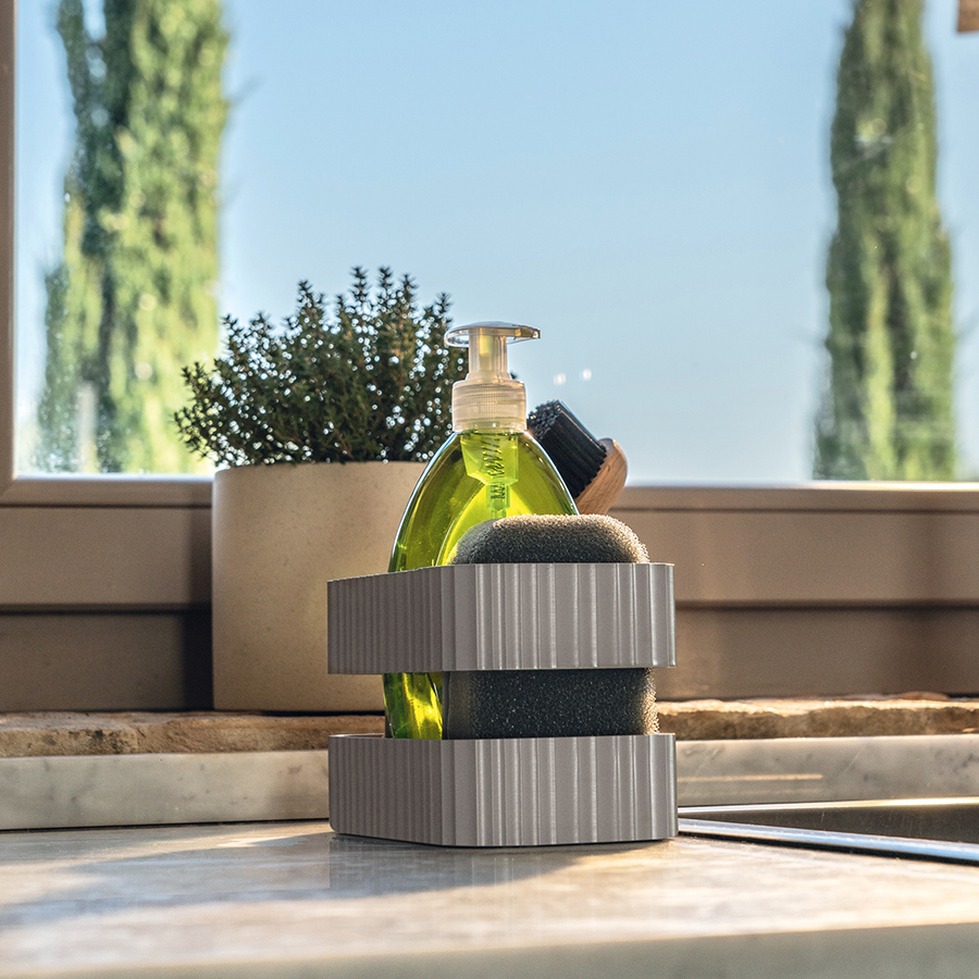 18240033 Органайзер для раковины tidy&safe, серый Guzzini  - Вид №1